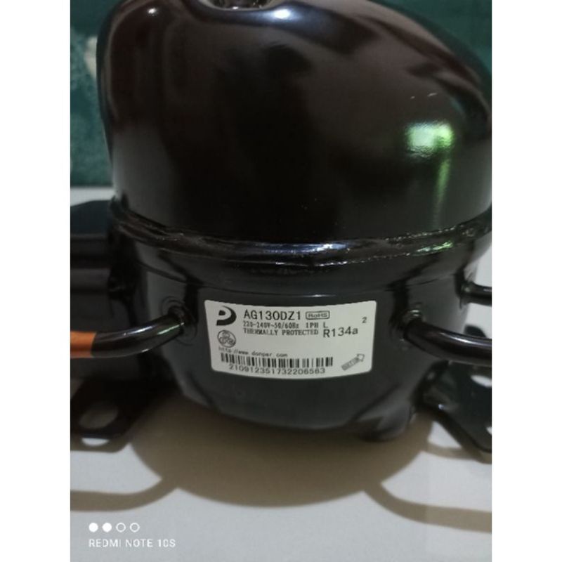 ready stok kompresor kulkas 2 pintu merek AQUA 1/6 PK