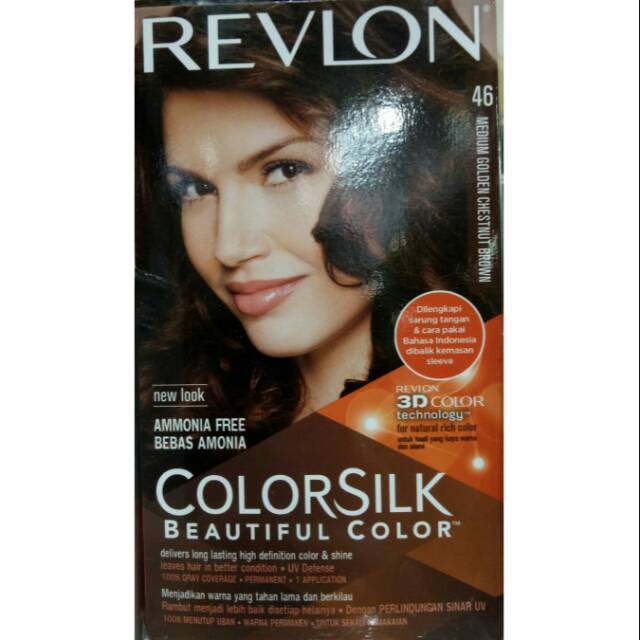 Cat Rambut Revlon Colorsilk Beauty Color No 46 Medium Golden