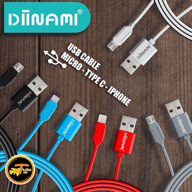 BM026 Kabel data charger diinami 2.4A micro type c iphone usb fast charging TA187