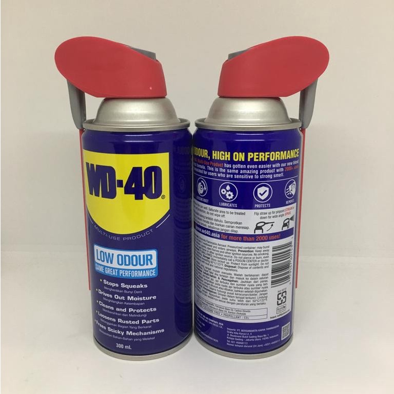 WD 40 Low Odour 300 ml Smart Straw Wd40 Low Odour 300ml SmartStraw