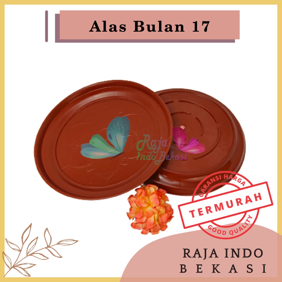 Rajaindobekasi Tatakan Polos Alas Bulan 17 Merah BataTerracota Terracotta Merah Coklat By Garden Of Love Untuk Pot Tawon 18 21 Putih Pot Pirus Tawon