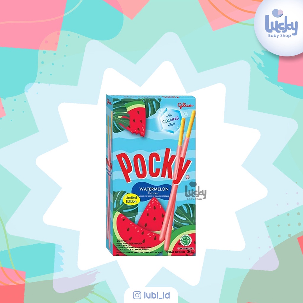 Glico Pocky Watermelon 36 GR