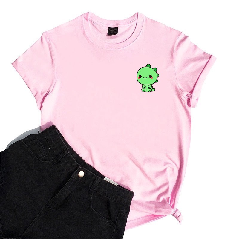 kaos CUTE DINO/ kaos wanita / KATUN 24S