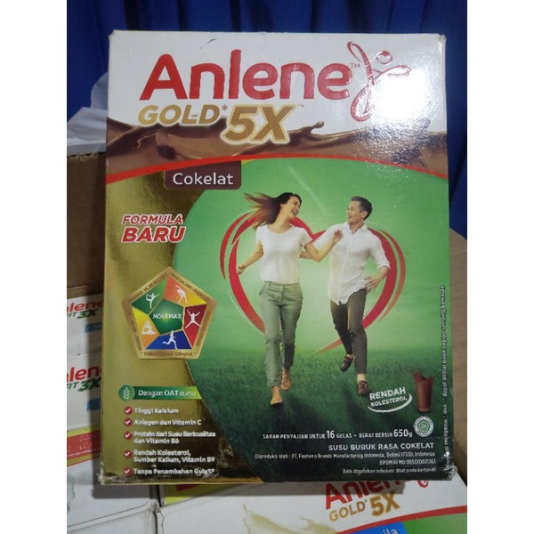 

Anlene Gold 640gr Coklat