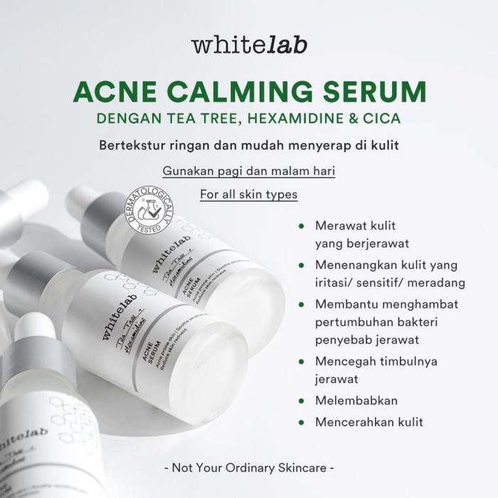 Whitelab Acne Caliming Serum