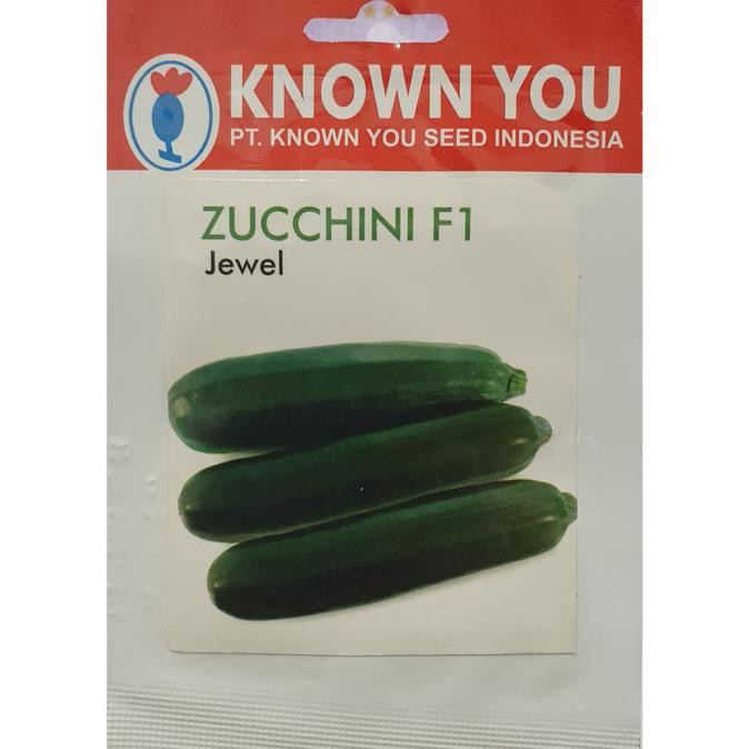 Yang Dicari] Pack 10 Benih Timun Zucchini Jewel F1 Timun Jepang Known You Seed