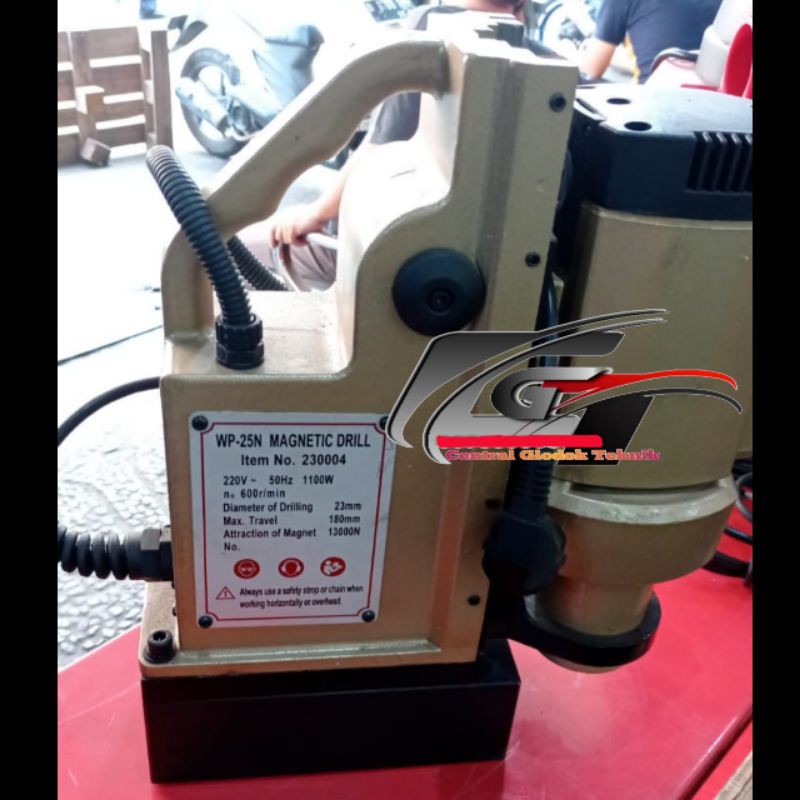 mesin bor magnet wipro magnetic drill wp-25n