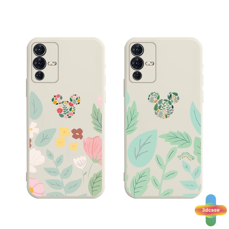 Casing Soft Case Xiaomi Redmi 9 9C NFC 9A 9i 9T 9AT 9 PRO Power 10X POCO C3 M2 PRO Redmi Note 9 8 10 10S 9 PRO MAX 9S Xiaomi Redmi POCO X3 NFC X3 PRO M3 Y12 Y20 A12 A54 A15 A16 Cute Mickey Minnie Mouse Flower Anti-fall Case