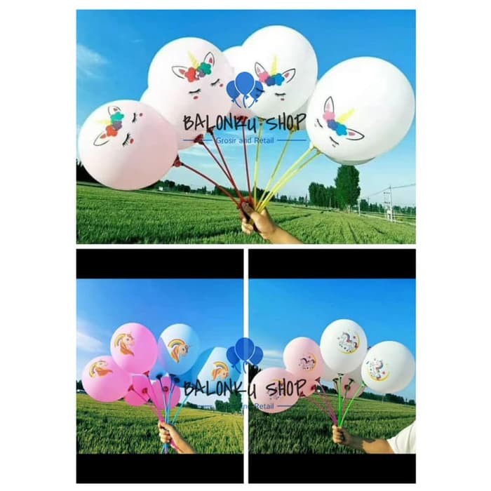 Balon Latex Unicorn / Balon Unicorn / Balon Doff Unicorn