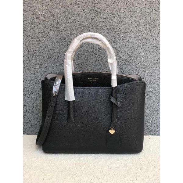 kate spade Margaux large satchel black