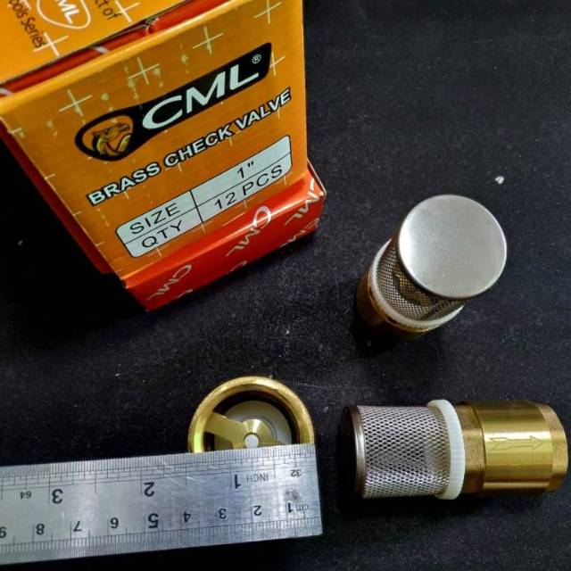 Klep Kuningan 1&quot; Merk Camel/ Brass check Valve