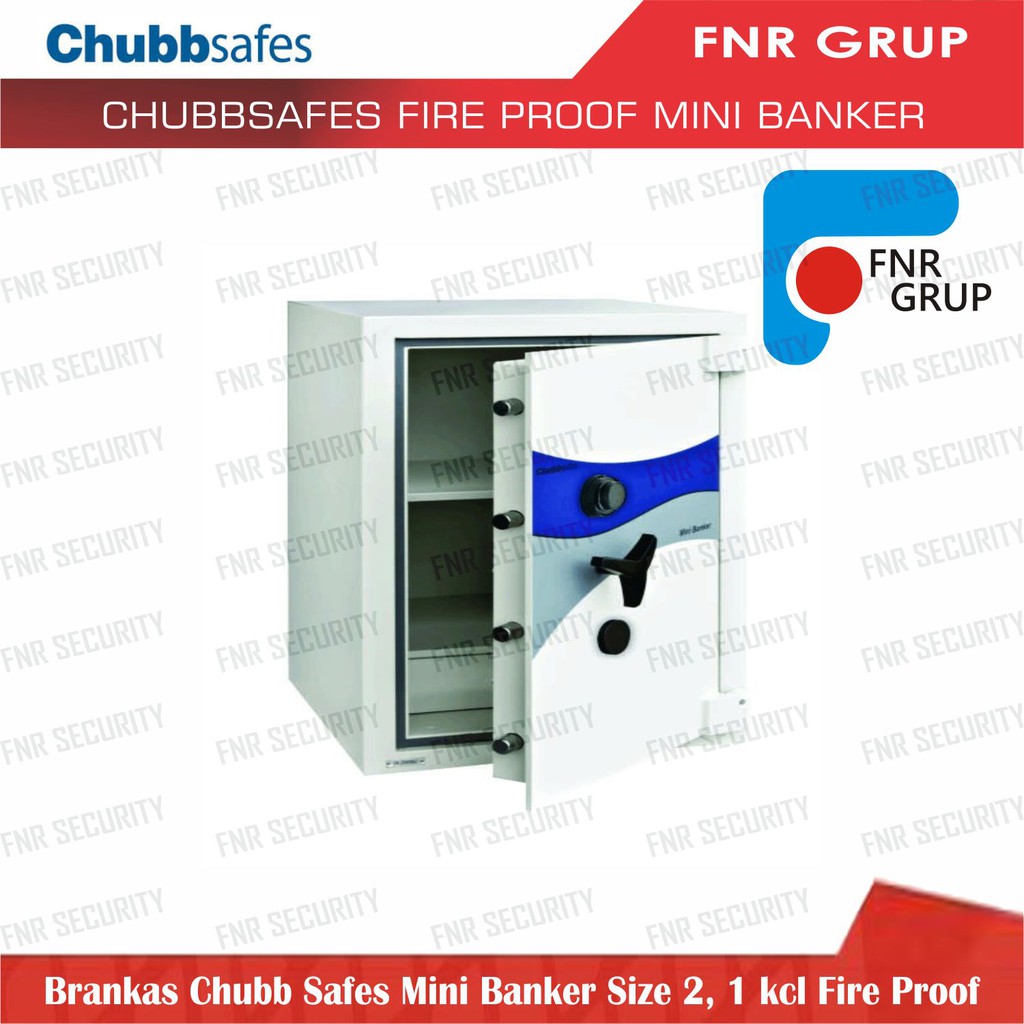 Brankas Chubb Safes Mini Banker Size 2, 1 kcl