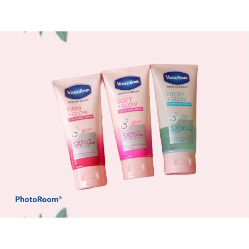 cosmeticamurah - VASELINE 180 ML BODY SERUM - VASELINE SOFT GLOW VITAMIN C SPF 30 PA++++