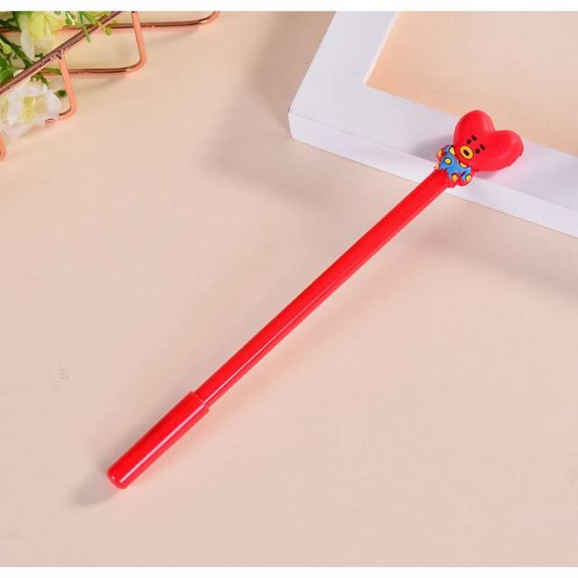 PENA GEL KPOP BTS BT21 0.5MM STANDAR INTERNASIONAL PULPEN