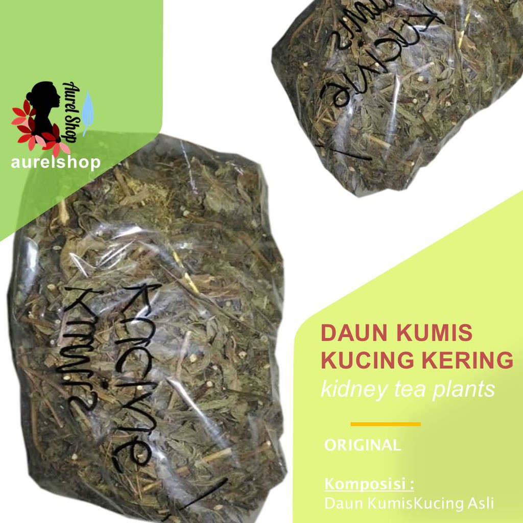 

Daun Kumis Kucing Kering/ Remujung/ Java Tea/ Kidney Tea Plants Leaf/ Orthosiphon aristatus