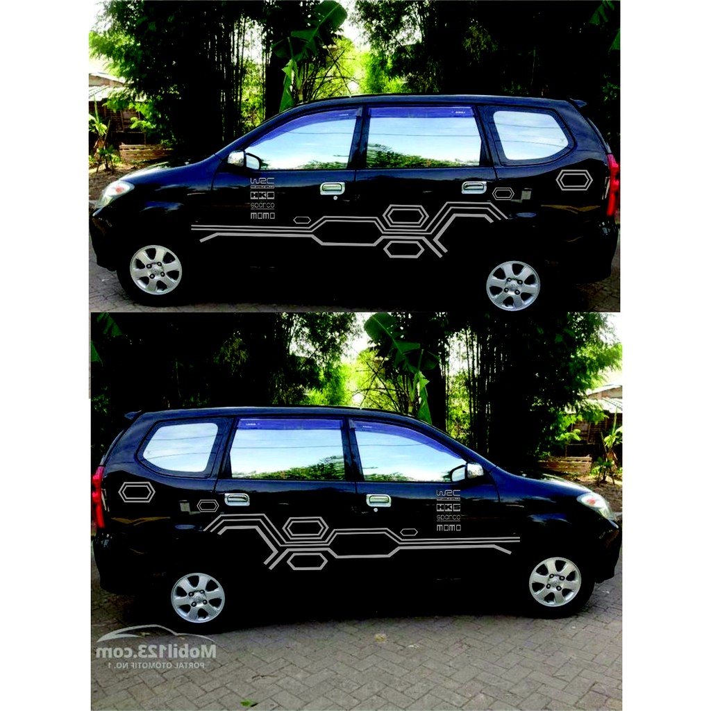 Jual PROMO STIKER STICKER MOBIL CUTTING STRIPING AVANZA STIKER AVANZA Indonesia Shopee Indonesia