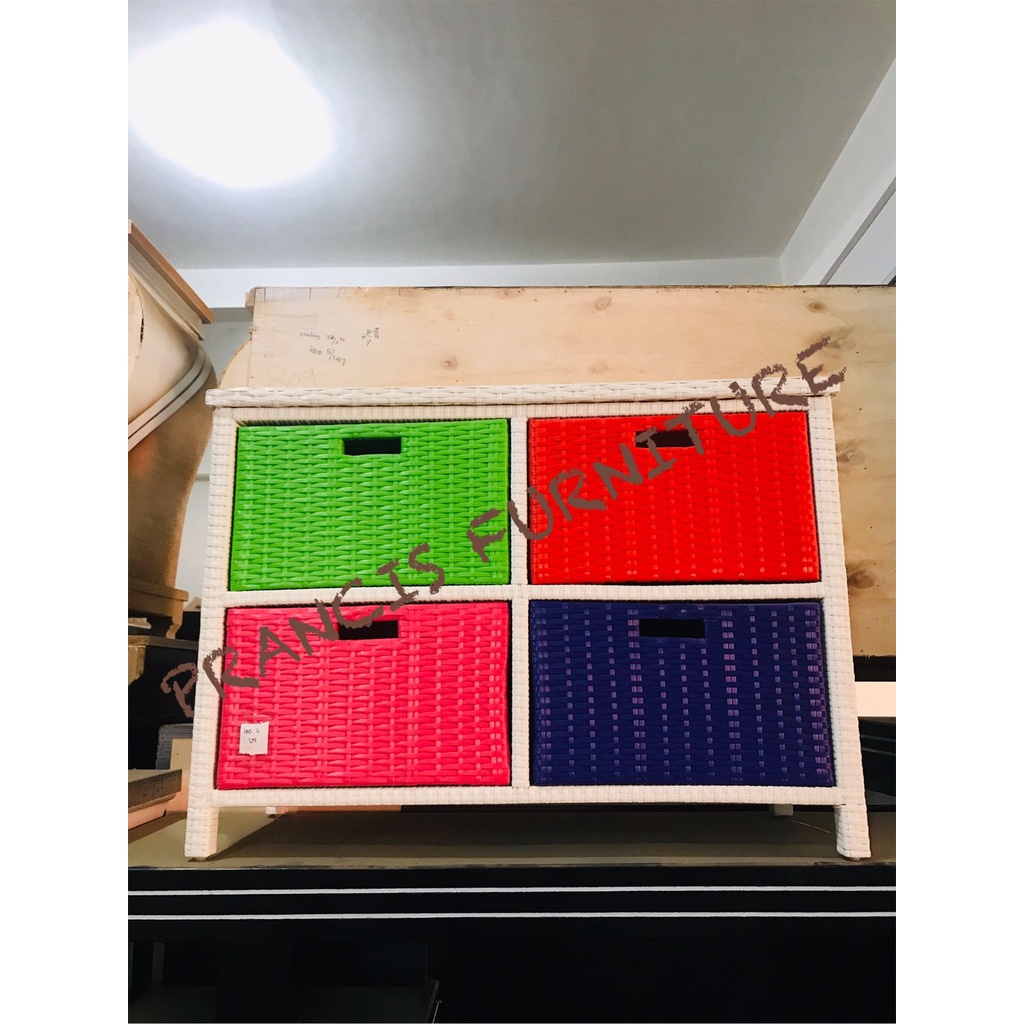 LEMARI ROTAN LEMARI ROTAN SINTETIS RAK ROTAN SINTETIS LEMARI ROTAN MURAH