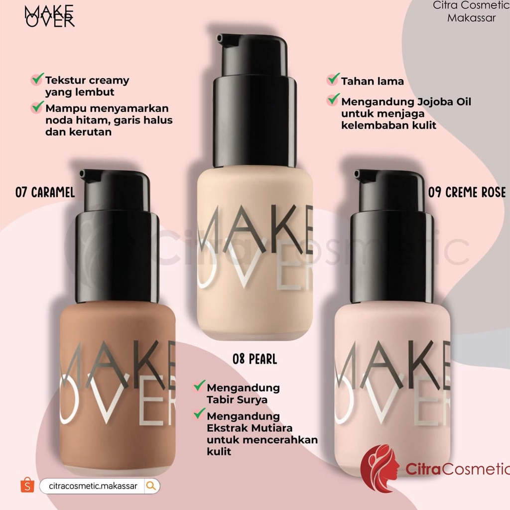 Make Over Ultra Cover Liquid Matte Foundation 33 Ml