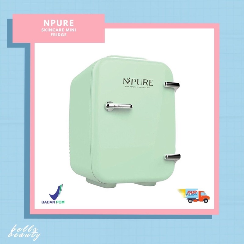 NPURE Skincare mini Fridge / Kulkas Skincare Mini (Mint)