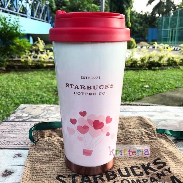 Starbucks korea - Elma Tumbler Valentine edition (473 ml grande size)