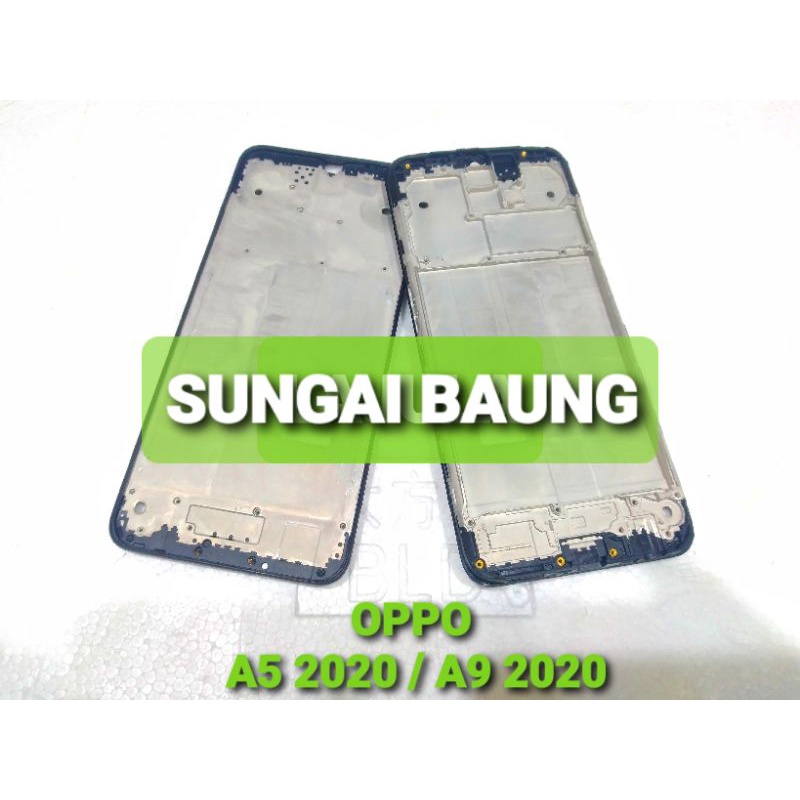FRAME LCD TATAKAN LCD TULANG TENGAH OPPO A5 2020 / A9 2020 ORIGINAL