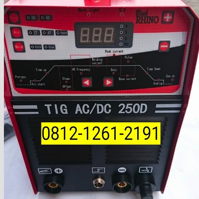 DMST | Rhino Welding Machine TIG 250 D AC/DC Welder Mesin Las Rhino