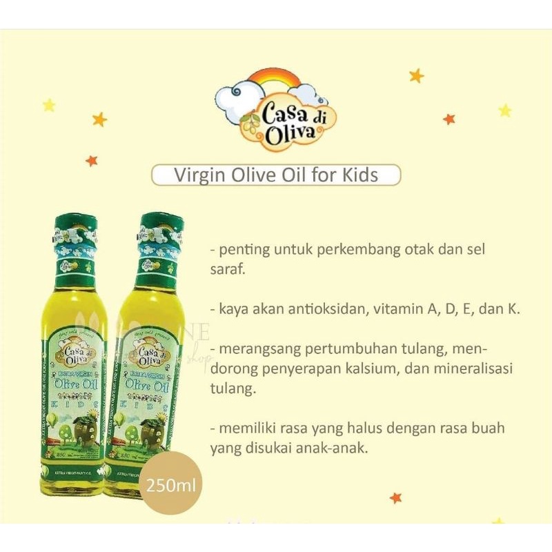 Casa Di Oliva Extra Virgin Olive Oil EVOO 250ml /minyak zaitun MPASI