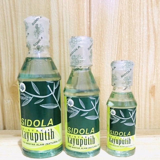 SIDOLA MINYAK KAYU PUTIH 100 Ml | SIDOLA MINYAK KAYU PUTIH 60 Ml | SIDOLA MINYAK KAYU PUTIH 30 Ml