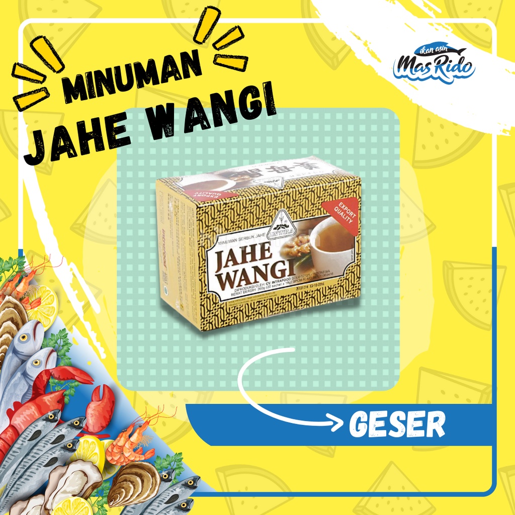 

Minuman Serbuk Jahe Wangi Intra 20 Sachet Minuman Herbal Jahe