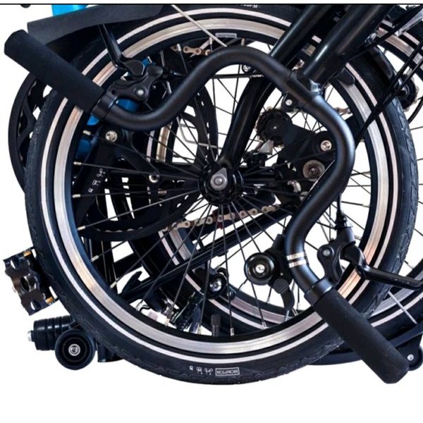 Berkah Amanah  STANG HANDLEBAR M ORIGINAL BROMPTON BLACK