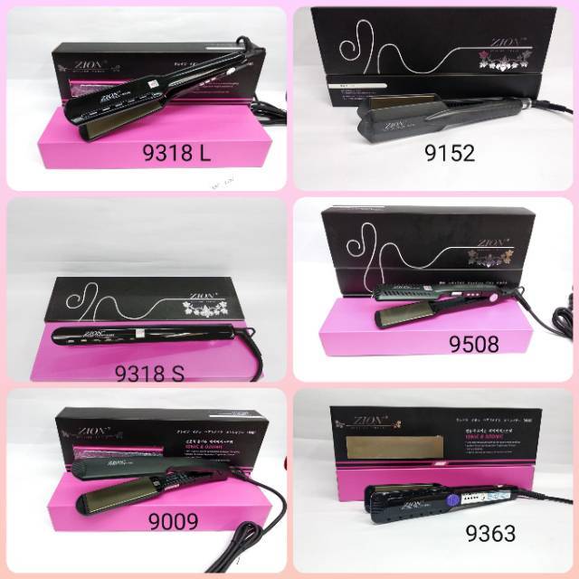 Catok ZION korea ionic & ozonic