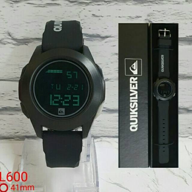 JAM TANGAN QUIKSILVER DIGITAL ALLAH RUBBER