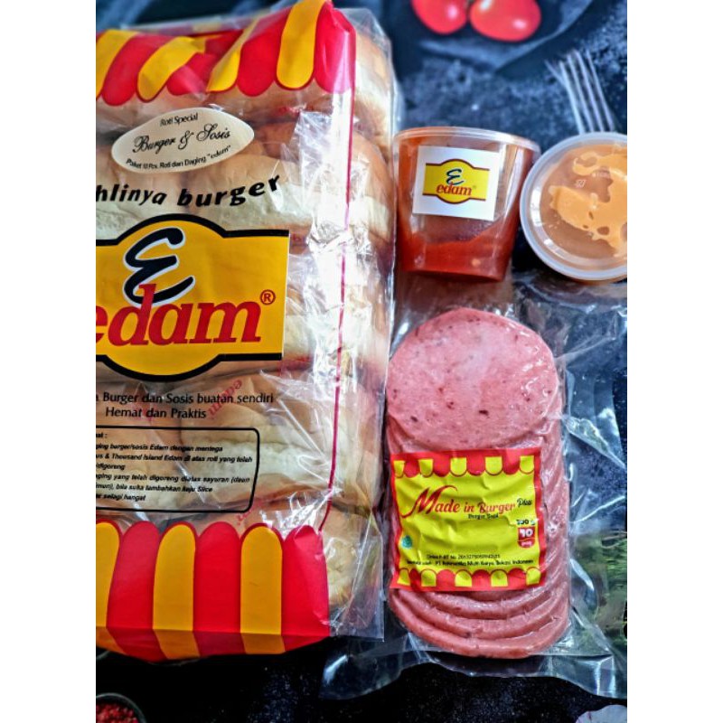 

Paket burger edam ekonomis