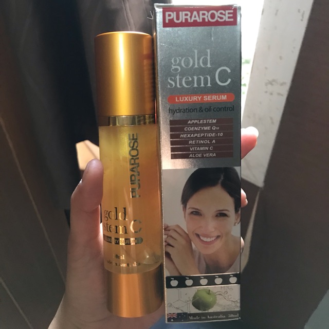 Purarose gold stem c serum