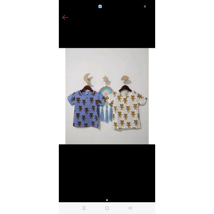 kaos import premium super murce motif beruang(D16) 1295