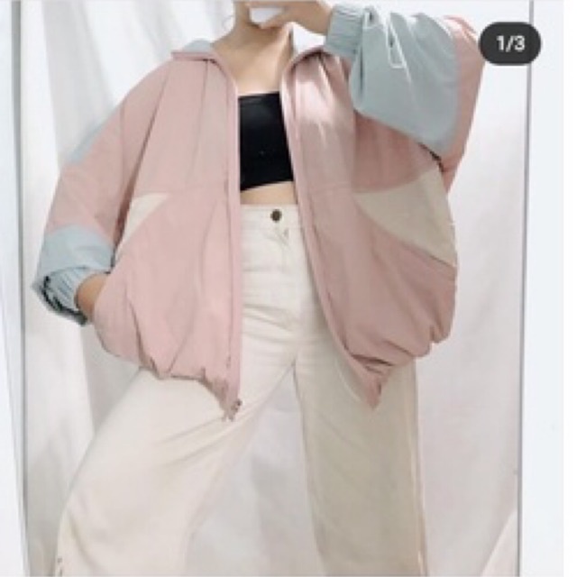 andar colorblock jacket