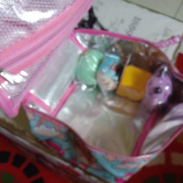 Tas Jaring Lunch Box / Bekal / Tempat Makan Aluminium Foil Premium