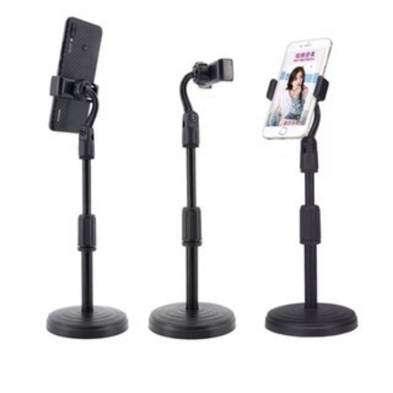 Stand Holder HP Handphone Penyangga Broadcasting Putar 360 Desktop HD-25 HD 25