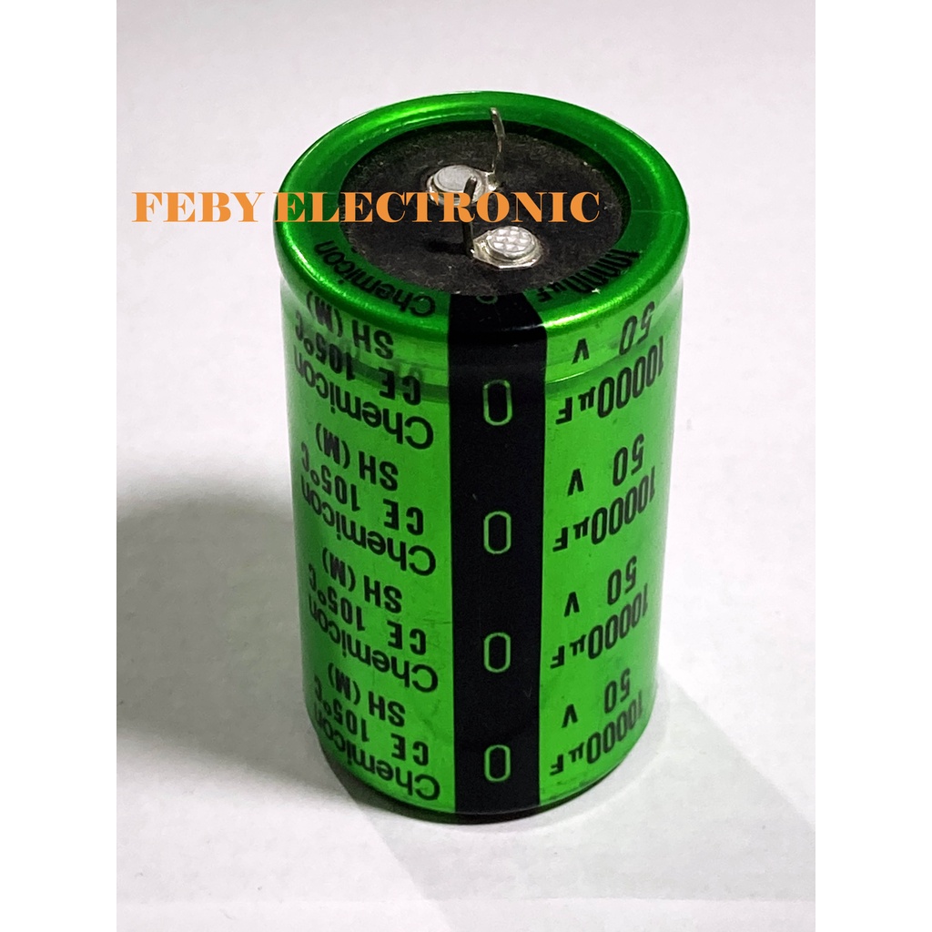 ELCO CAPASITOR 10.000μF/50V CHEMICON 10000 UF / 50V