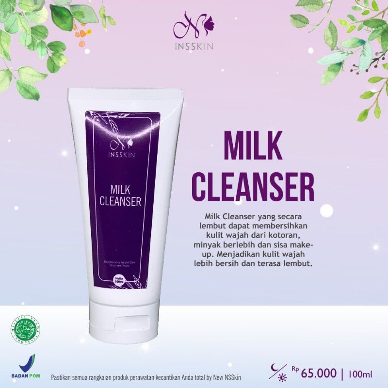 Milk Cleanser New Ns Skin Ns Skincare