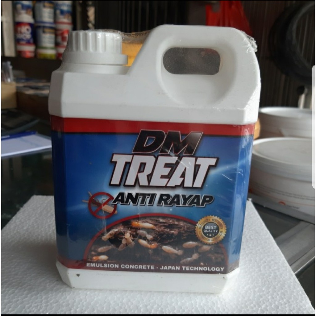 DM TREAT Anti Rayap 1Liter/ Pembasmi Rayap Kayu 1 liter/ Anti Rayap Pencegah Rayap Kayu dan Tembok