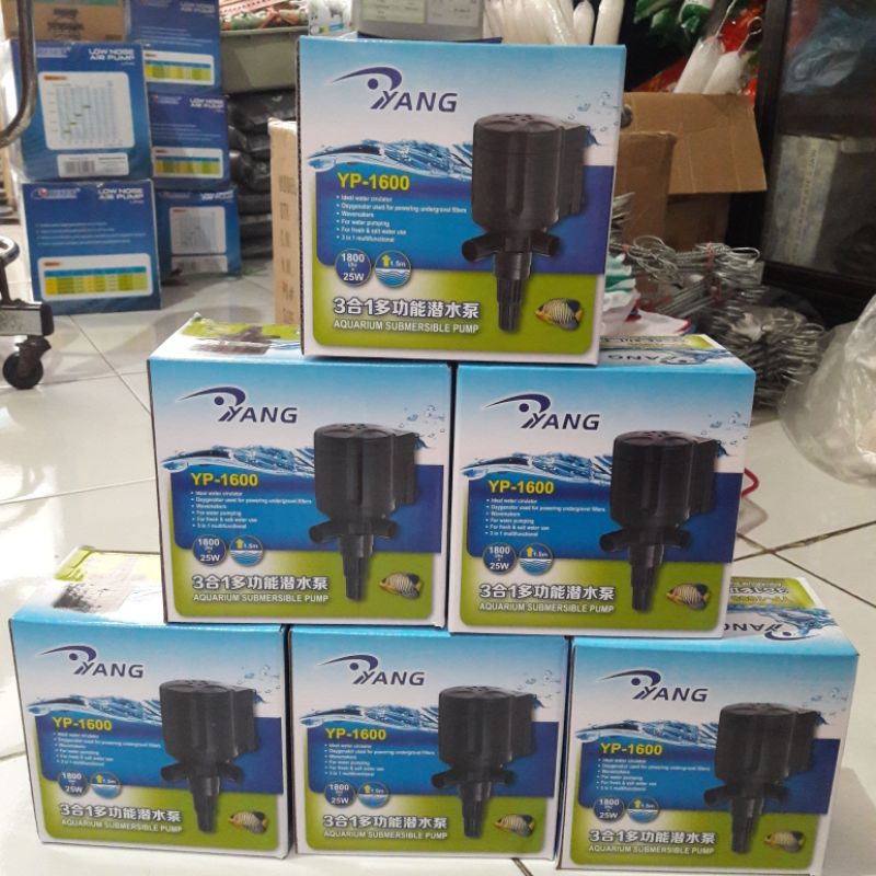 YANG YP-1600 Aquarium Power Heads Pompa Aquarium YP1600