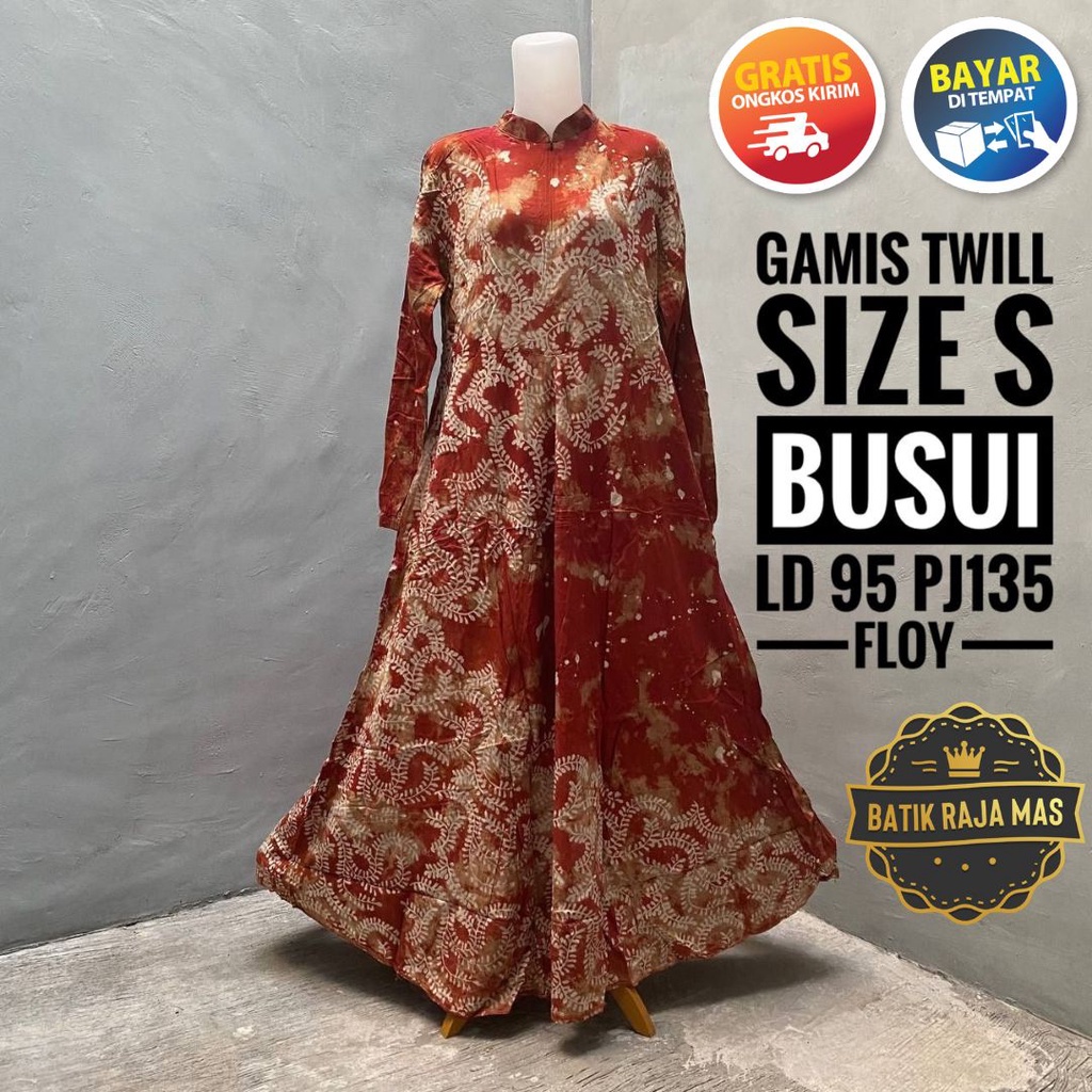 Gamis Busui Kekinian Modern Terbaru Wanita Busui Friendly Resleting Depan Rayon Twill Ori Pekalongan