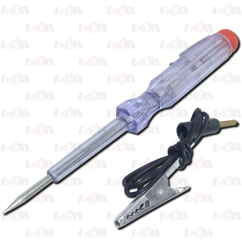 Tespen DC Kabel Jepit Obeng Test Pen Listrik 6v 12v 24v