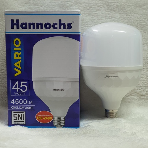 Hannochs Bola Lampu LED BULB 45W Vario Hannochs Kapsul Tabung 45 watt