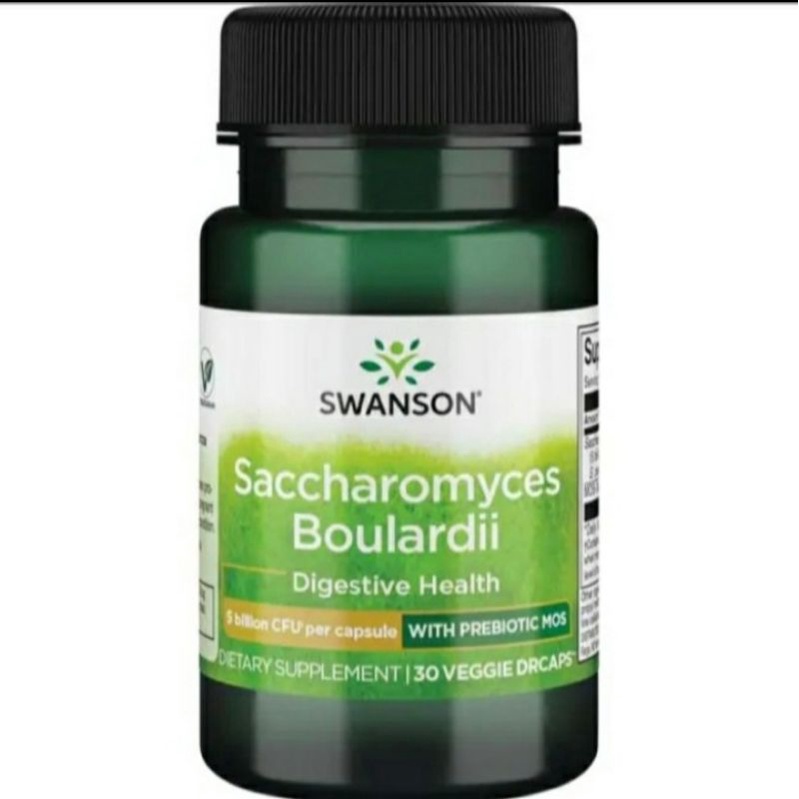 swanson saccharomyces Boulardii probiotic isi 30
