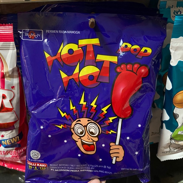 permen kaki HOT POP hotpop