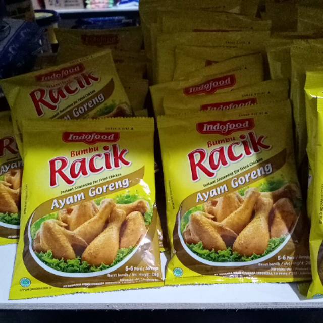 BUMBU RACIK AYAM GORENG / INDOFOOD BUMBU RACIK AYAM GORENG ...