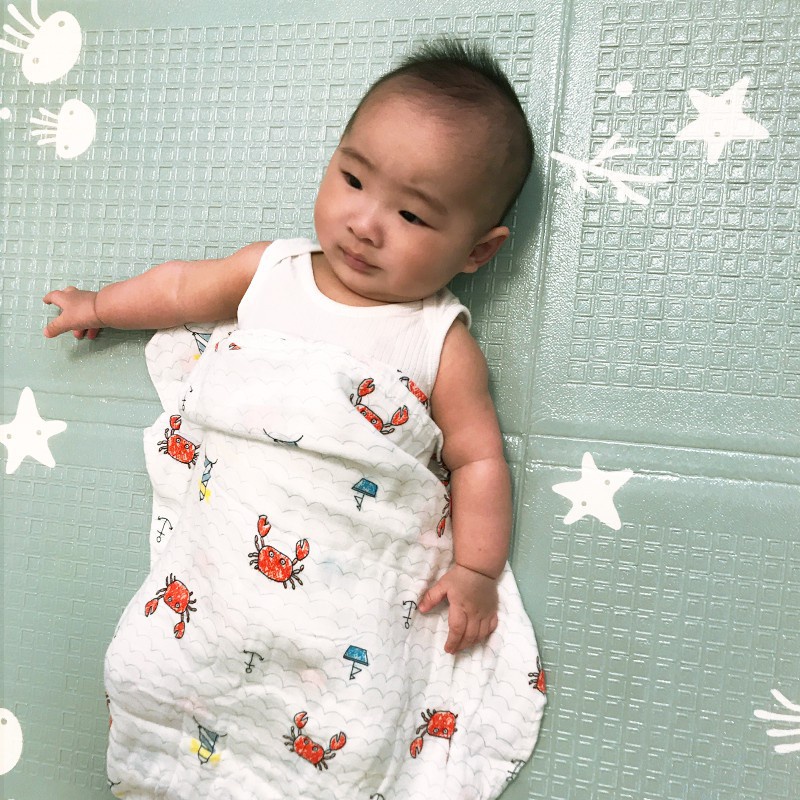 MUGU Folding Baby Playmat - Playmate bayi Mugu matras bayi tahan air