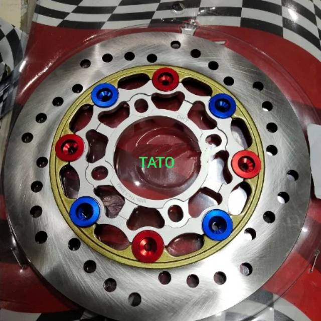 Piringan cakram depn floting, mio soul,aerox125, mio sporty dll,model nisin brembo